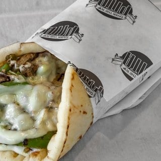 Philly Cheesesteak Pita