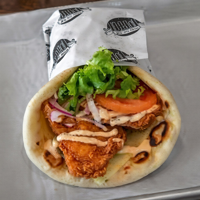 Spicy Chicken Pita.