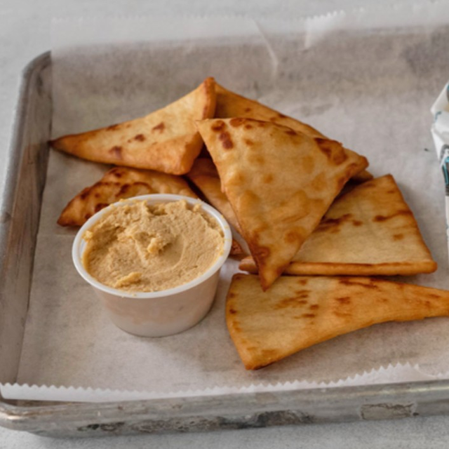 Pita Chips & Hummus.