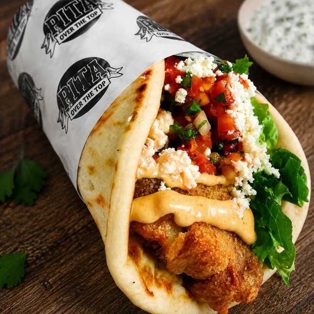 Fried Chicken Pita.