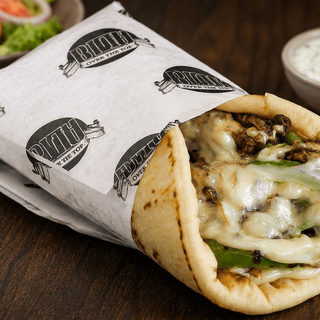 Philly Cheesesteak Pita