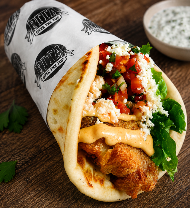 Fried Chicken Pita.
