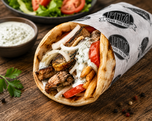 Souvlaki Pita.