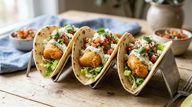 Fish Tacos.