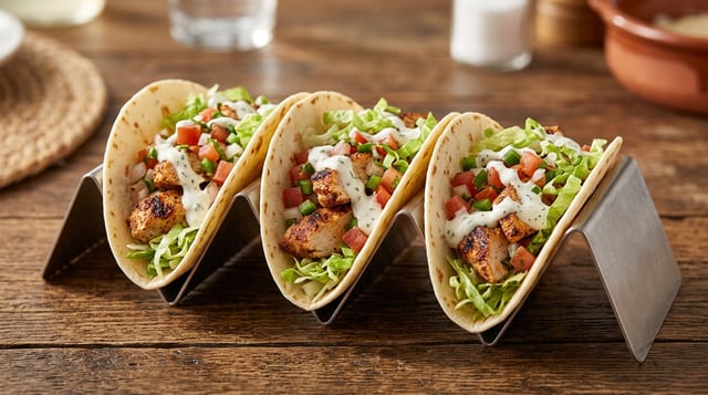 Chicken Tacos.